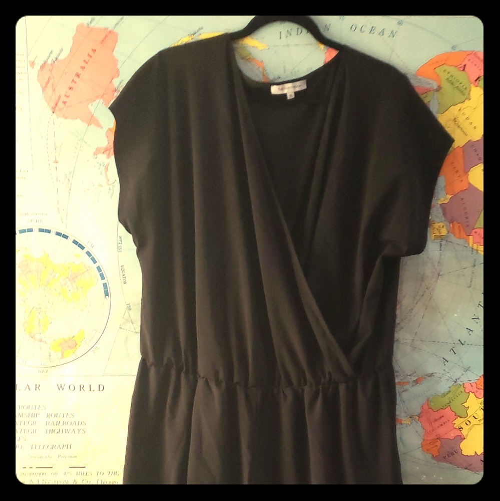 Black dressy romper